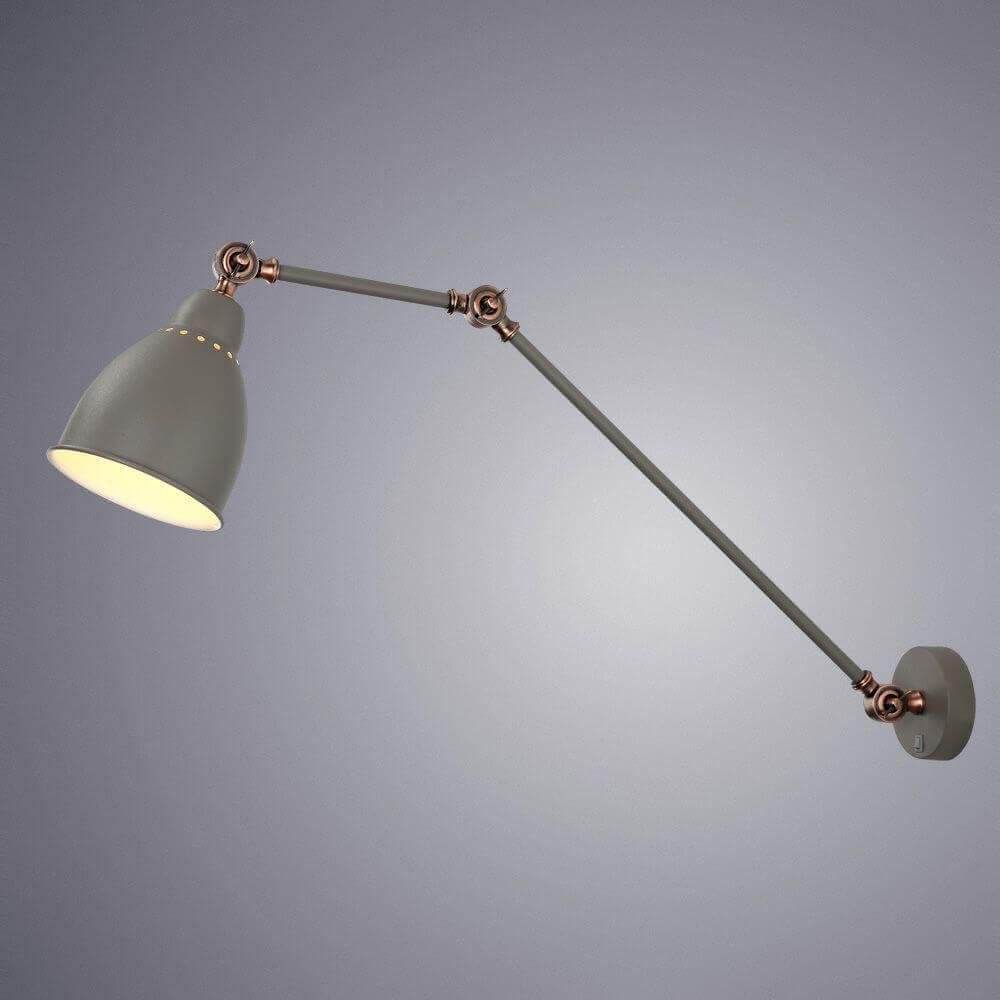 Спот настенный серый Arte Lamp A2055AP ARTE LAMP 2055 00-3925540 Серый  - Вид №2