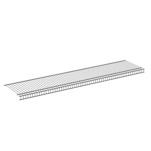 91619857 Полка для металлического стеллажа Лофт-Комплект 150x4.50x35.30 см сталь цвет черный STLM-1387799