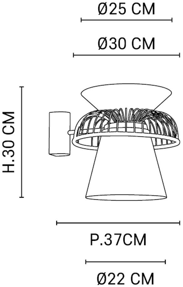 Market Set Настенный светильник Mekko 654190/-91/-92 - Вид №9