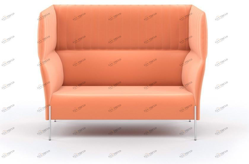 ESTEL GROUP Мягкий кожаный диван с высокой спинкой Dolly sun-id-1360779