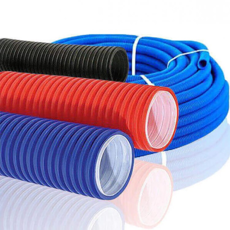 Труба металлопластиковая в гофре Henco 20 красная 100020MR - Вид №4