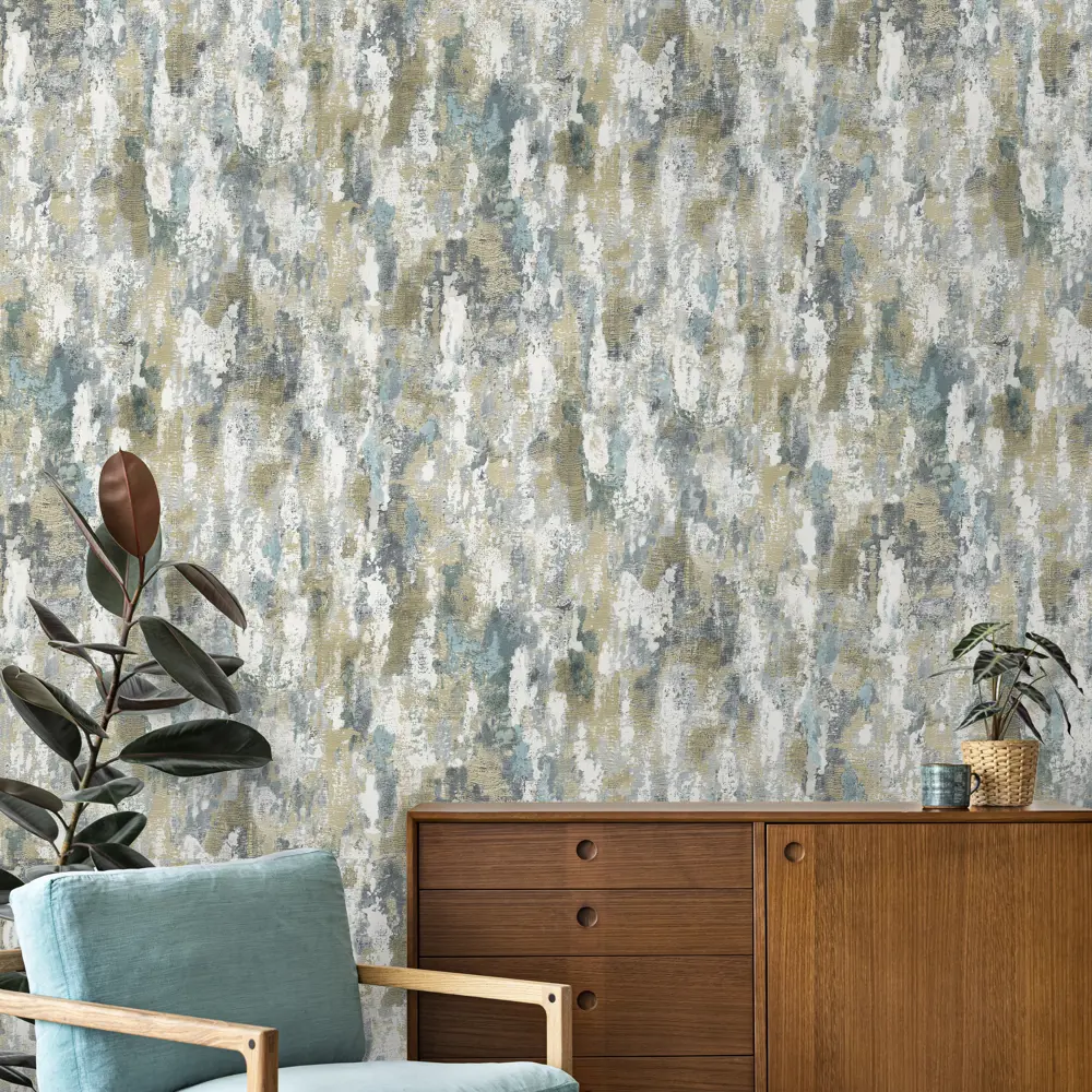 Обои флизелиновые New Age Impasto синие 1.06 м NA8713-26 STLM-2006167 - Вид №2