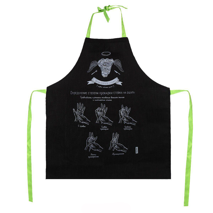 Mel19-4 Фартук "стейк", 76х68 см Melompo 