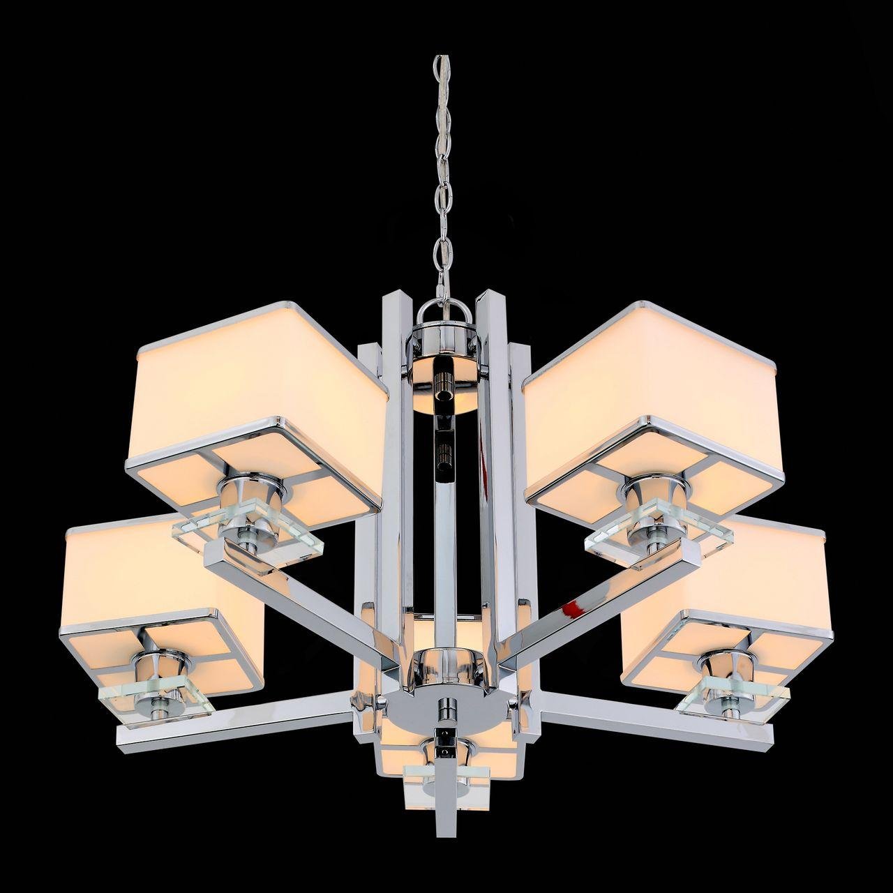 Подвесная люстра ST Luce Diritta SL187.103.05 ST LUCE ДИЗАЙНЕРСКИЕ, DIRITTA 187607 Белый  - Вид №2