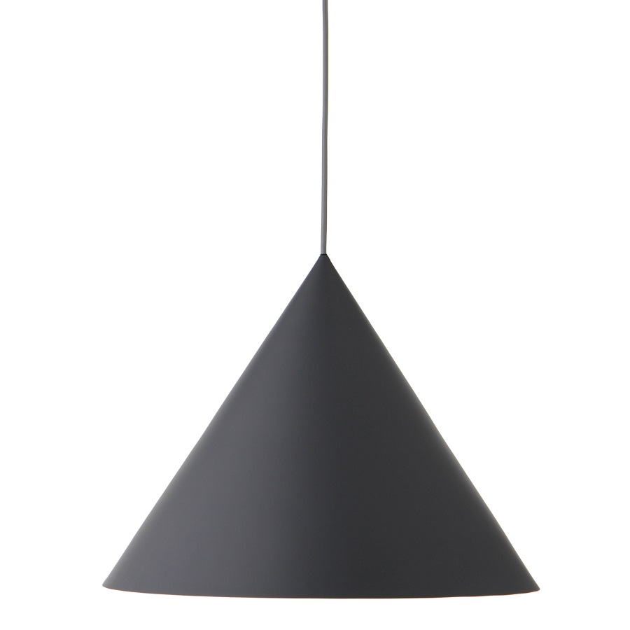 1532276001 Лампа подвесная benjamin xl, 35хD46 см, серая матовая, серый шнур Frandsen 