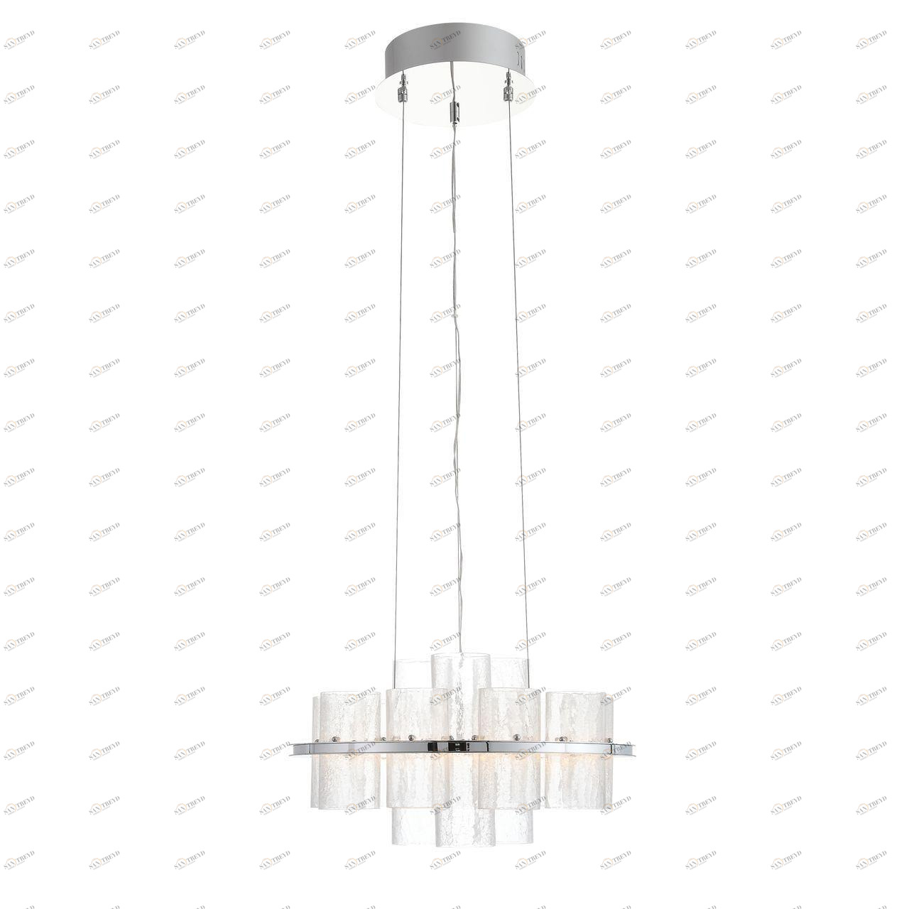 Подвесная светодиодная люстра ST Luce Biciere SL430.113.12 ST LUCE ДИЗАЙНЕРСКИЕ, BICIERE 222799 Хром 