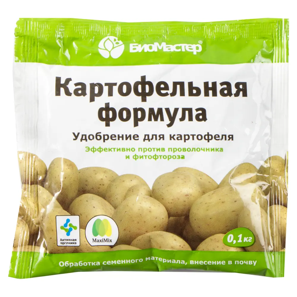 Удобрение БиоМастер-Картофельная формула Люкс 0.1 кг 12692155 STLM-2179388 Santreyd 