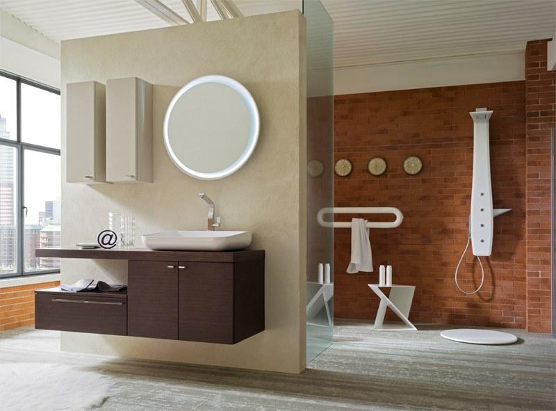 ARBLU Зеркало круглое поворотное с рамкой Tulip sun-id-1376038 - Вид №6