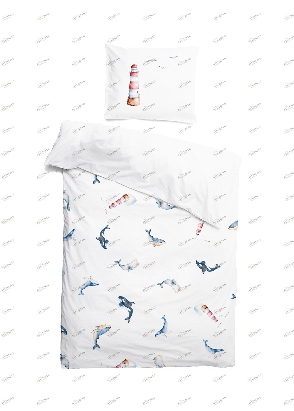 Комплект детского постельного белья "Маяк" VAMVIGVAM  282082 Белый Santreyd 