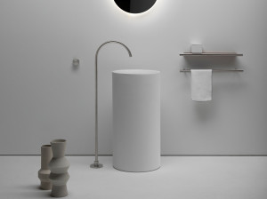 Отдельно стоящая раковина из Cristalplant®