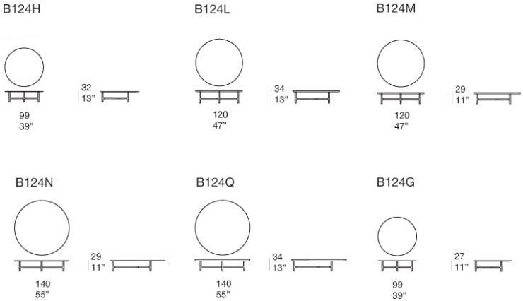 Paola Lenti Низкий круглый журнальный столик Nesso sun-id-1354866 - Вид №2