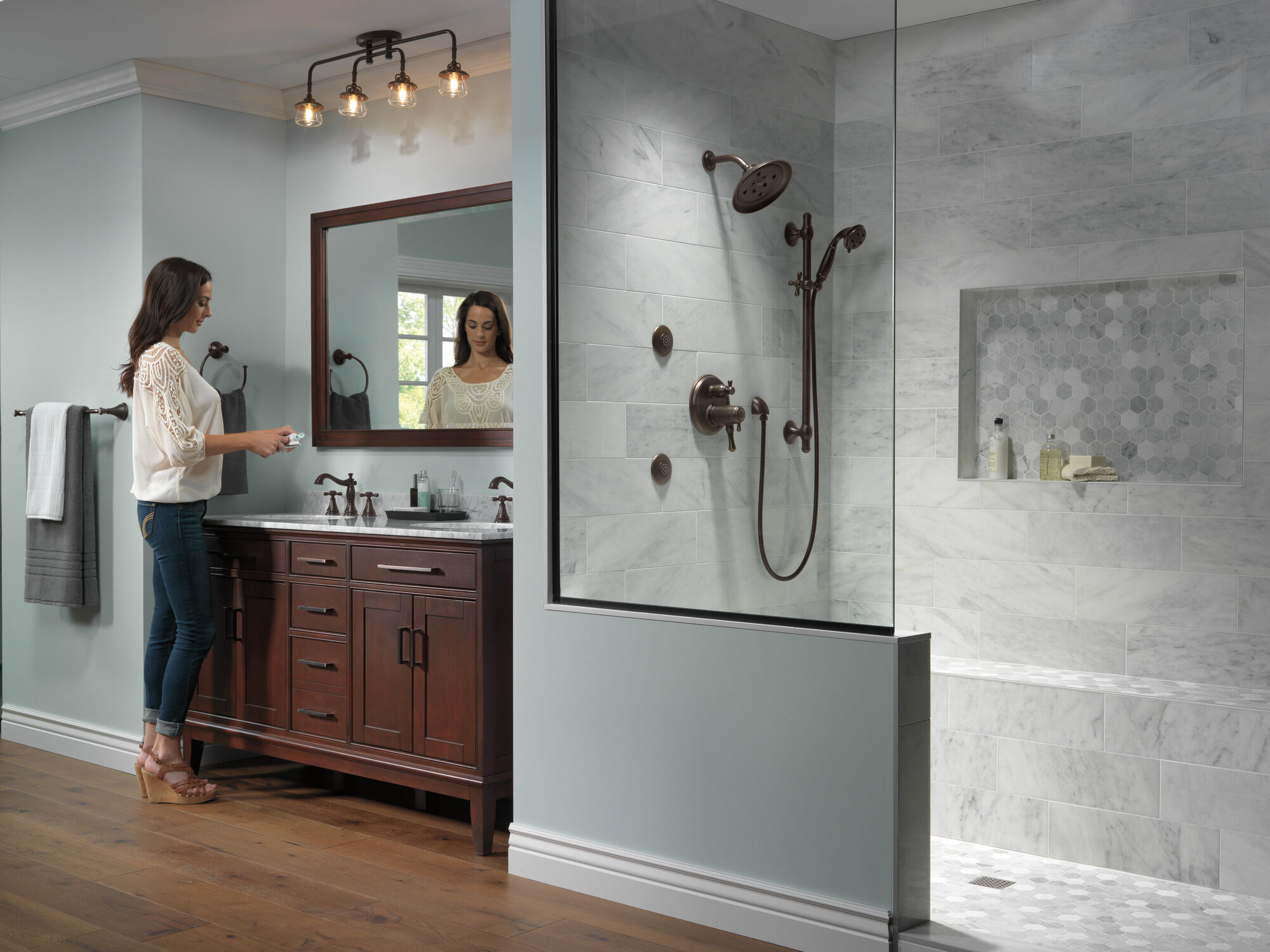 Спрей для тела HydraChoice® Body Spray Trim Delta Faucet T50010-RB - Вид №18