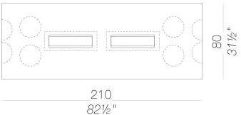 Lapalma Прямоугольный высокий стол из дуба Ori sun-id-1392554 - Вид №11