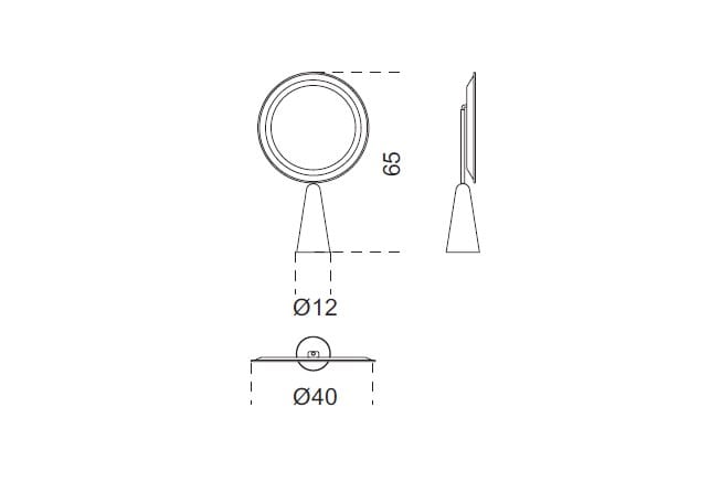 Настольное зеркало Gallotti&Radice Selene ARCH-00088065 - Вид №4
