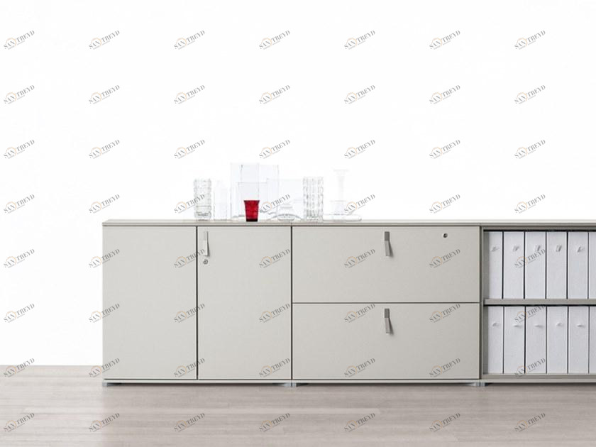 Citterio Низкий офисный шкаф с замком sun-id-1514402