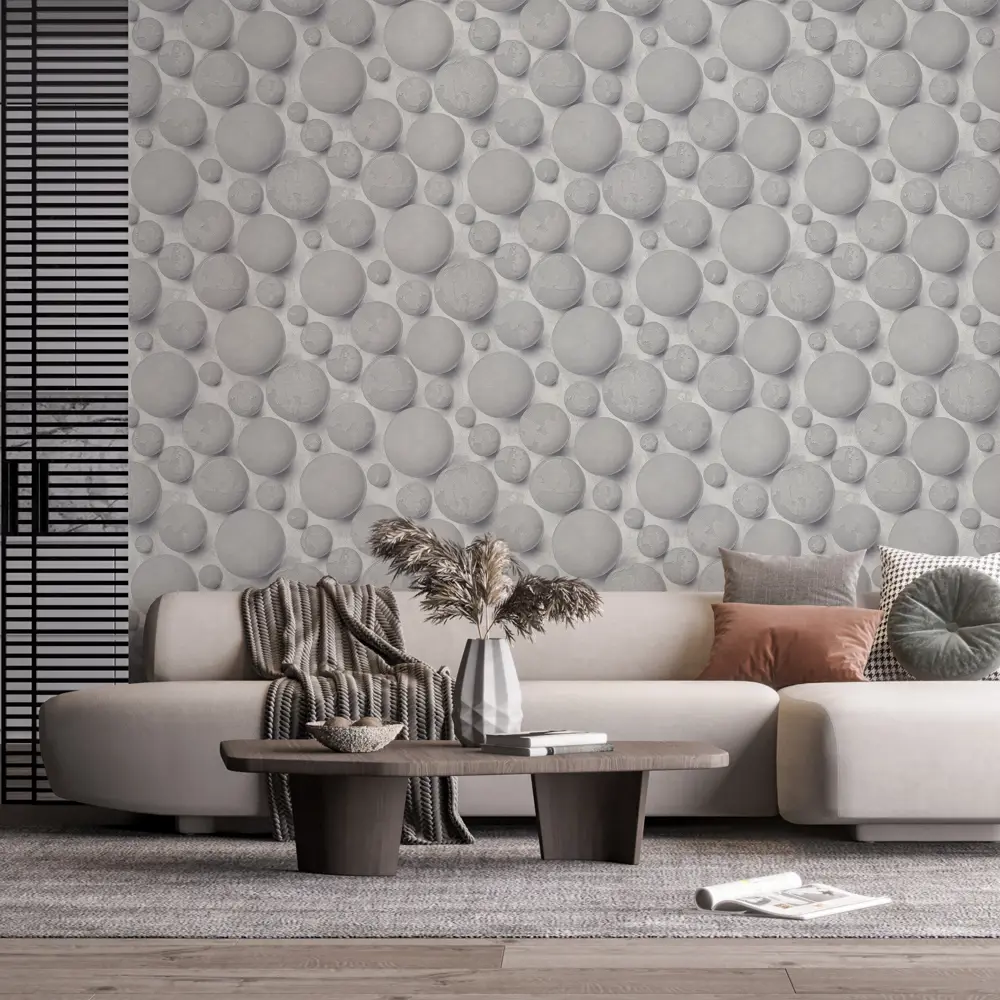 Обои флизелиновые Аспект Ру Титан серые 1.06 м 70347-14 STLM-2012067 - Вид №2