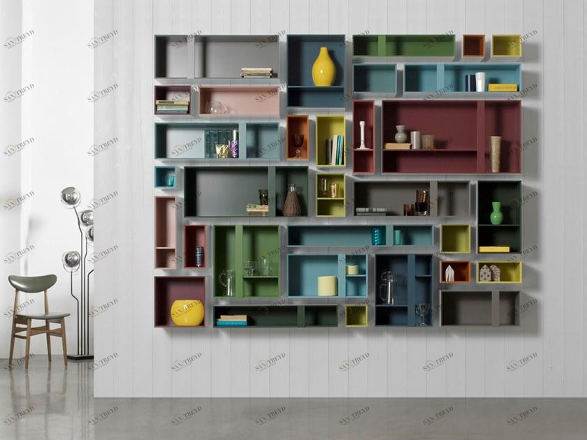 Capo d’Opera Открытый подвесной книжный шкаф Multibox sun-id-1486218