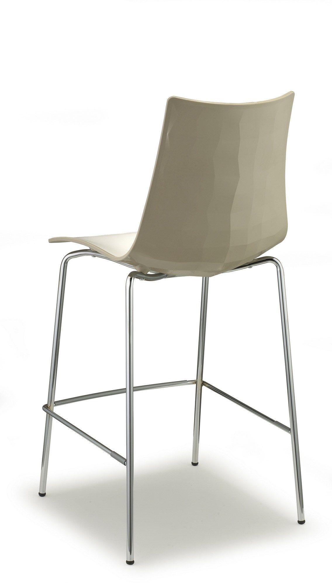 Высокий стул из полимера S-CAB Zebra ARCH-00087150 - Вид №16