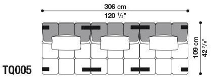 B&B Italia Модульный секционный диван Tufty time sun-id-1414316 - Вид №39