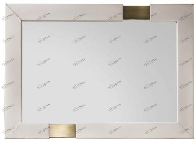 Capital Collection Прямоугольное зеркало в коже в раме Trilogy sun-id-1405680