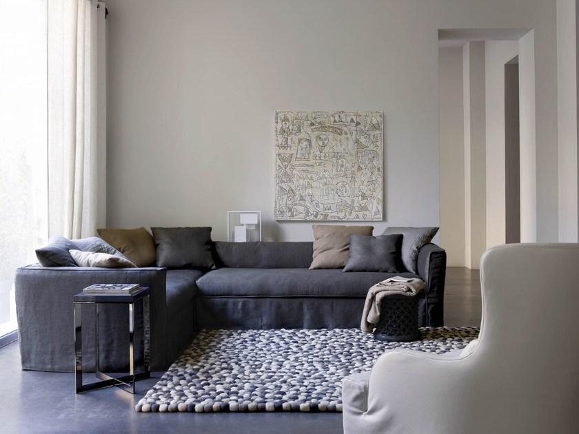 Meridiani Диван-кровать со съемным чехлом из ткани Law sun-id-1478419 - Вид №5