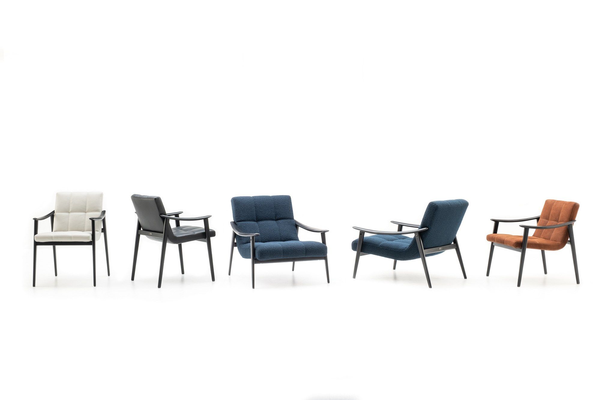 Мягкий стул с подлокотниками Minotti Fynn ARCH-00025864 - Вид №1
