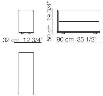 arflex Прямоугольный журнальный столик с вещевым ящиком Mangold sun-id-1451951 - Вид №4