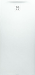 H2149530780001 Душевой поддон, материал Marbond, ультратонкий, прямоугольный, слив по короткой стороне LAUFEN PRO