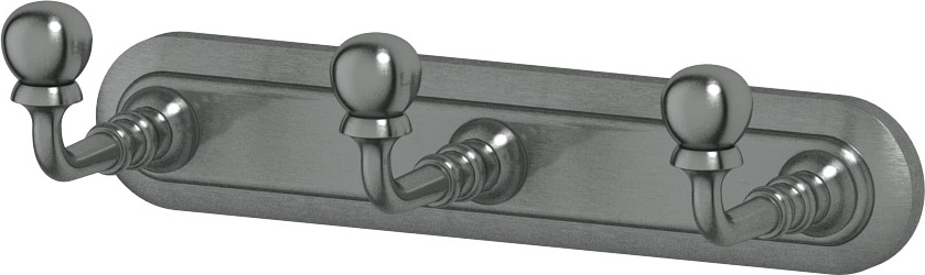 STI 402 Планка с 3-мя крючками 17 cm 3SC STILMAR ANTIQUE SILVER Treesseci 3SC