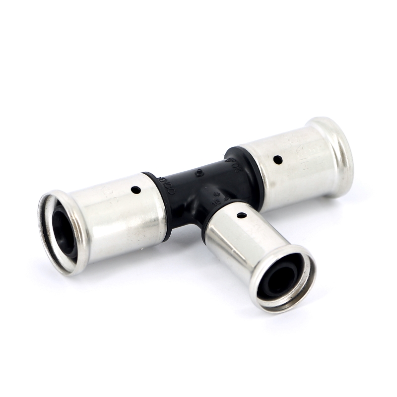 Тройник пресс PVDF HENCO 20x16x20 10PK201620 - Вид №3