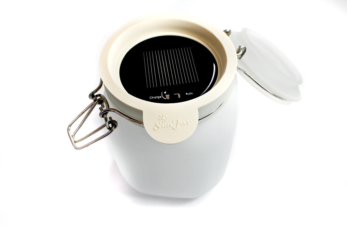 Лампа настольная на солнечной батарее 15х11 см розовая Suck UK SK SUNJAR3 SUCK UK  00-3880784 Розовый  - Вид №3
