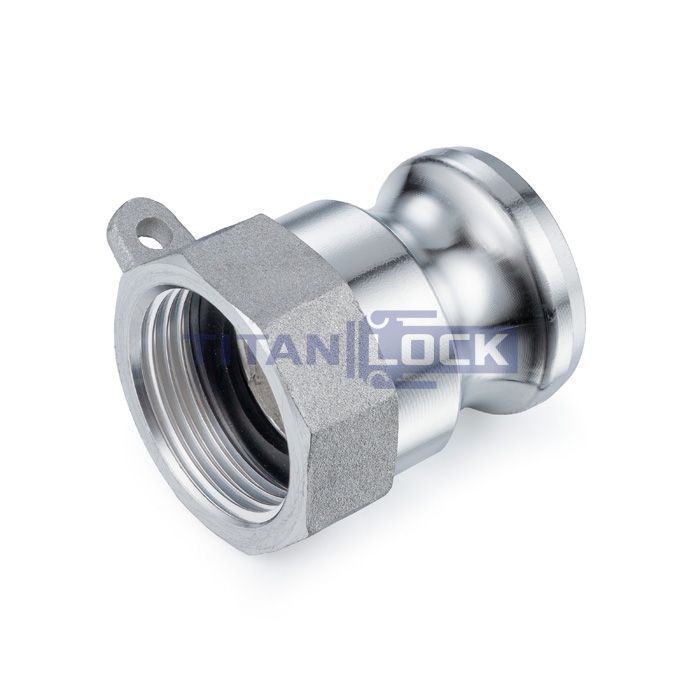 Камлок алюминиевый тип А ниппель, внутр. резьба NPT 2", TL200AALN TITAN LOCK  - Вид №3