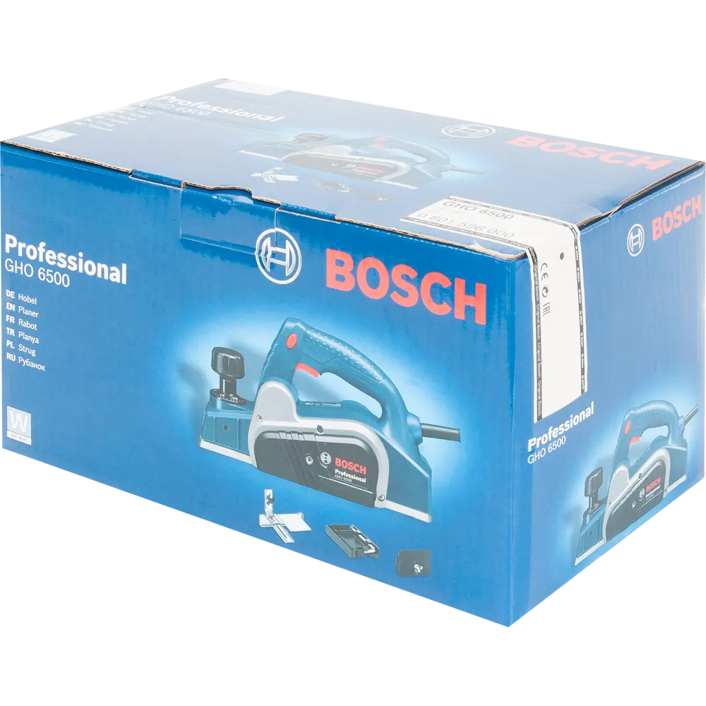Рубанок сетевой Bosch GHO 6500 0601596000, 650 Вт, 82 мм BOSCH PROFESSIONAL STLM-2063035 - Вид №6