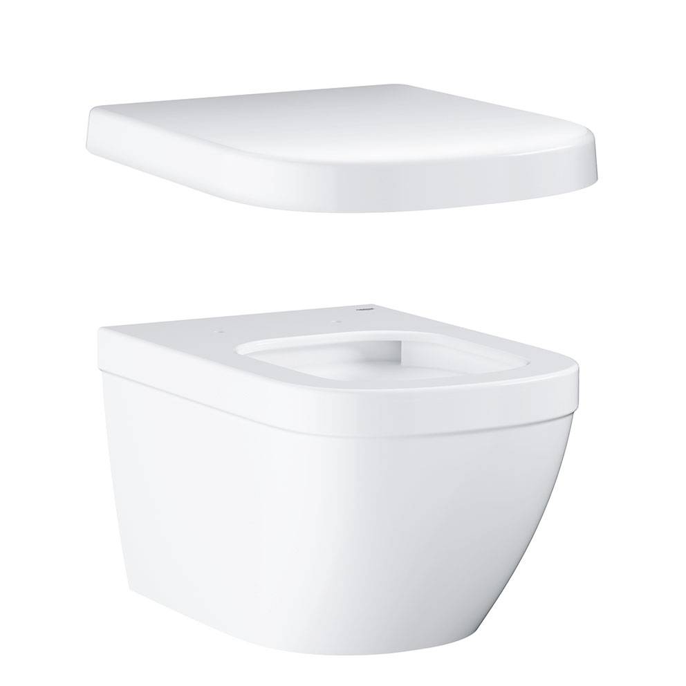 NW0025-1 Подвесной унитаз настенный Белый Grohe Euro Тайвань