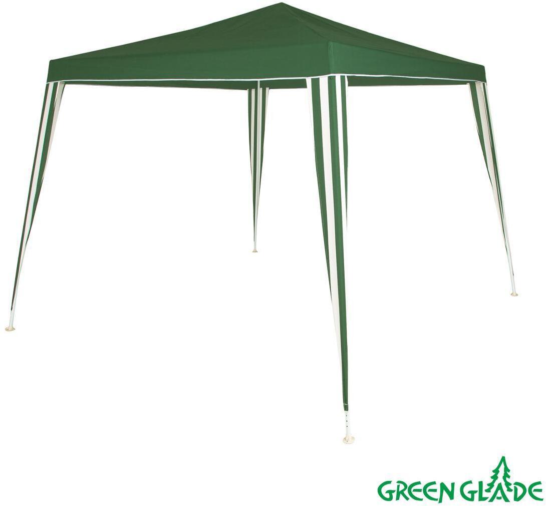 90303712 Тент садовый 2.4х2.4м/3x3x2.5м зеленый 1018 STLM-0176016 GREEN GLADE