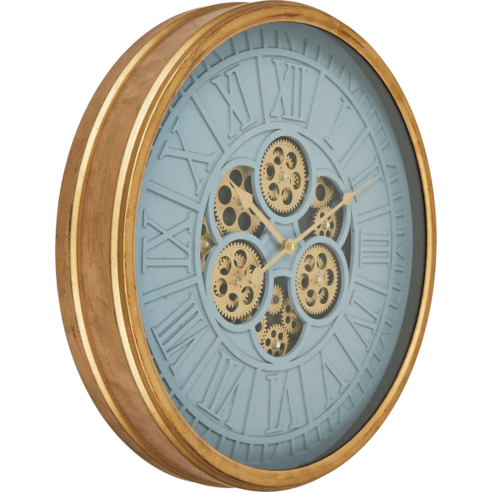Часы настенные Dream River Шестеренки GH61304 круглые МДФ цвет серый бесшумные ø51.5 Осень STLM-2133774 - Вид №2