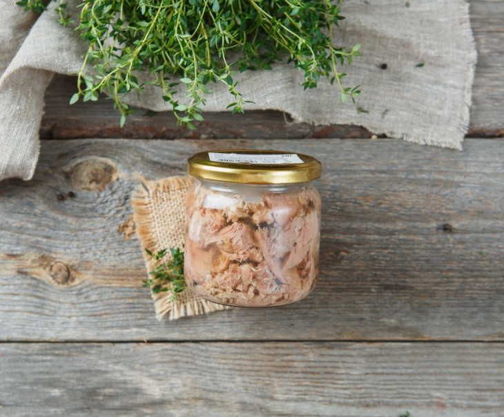 3606 Тушенка из мяса утки Вкусляндия  - Вид №2