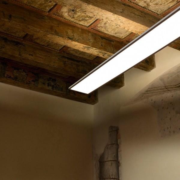 Flos Светодиодный подвесной светильник прямого света из алюминия Architectural collection - muro+soffitto sun-id-1485665 - Вид №2