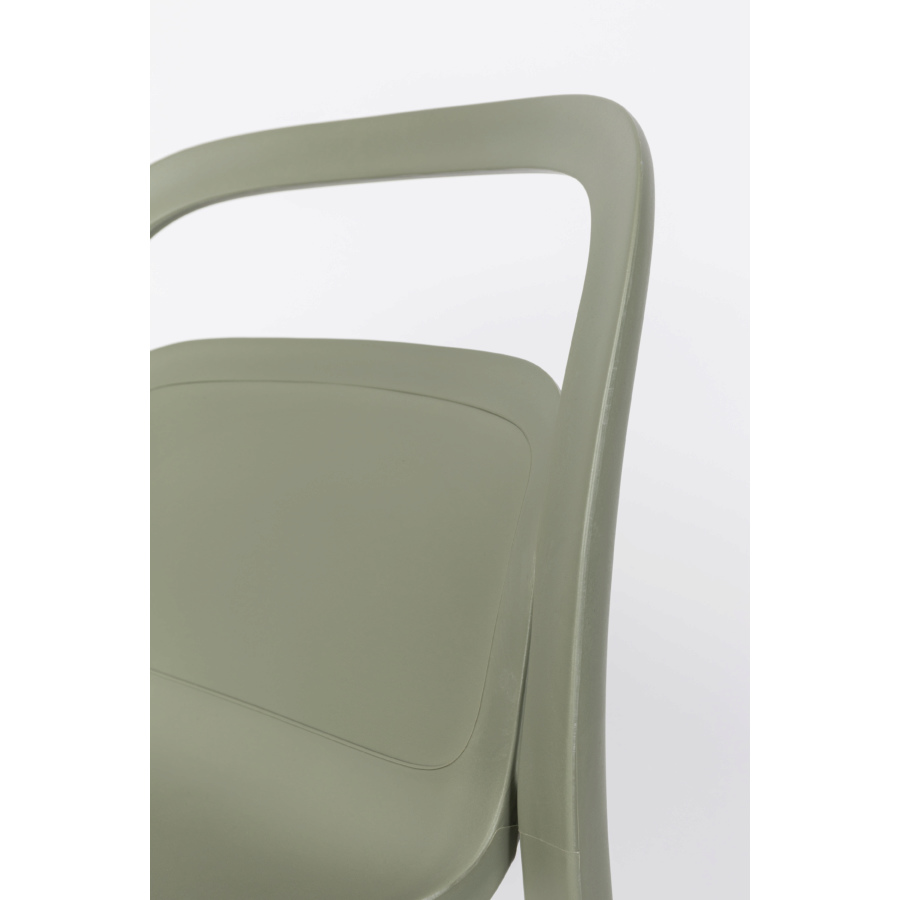 Стул Rex зеленый White Label Living 1100311 - Вид №7