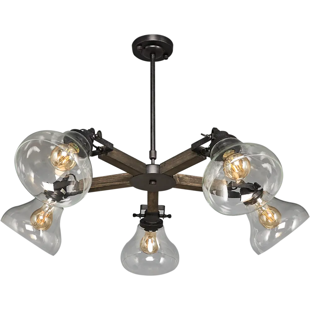 Люстра Maple 5xE27x40 Вт LAMPLANDIA STLM-2181622 - Вид №2