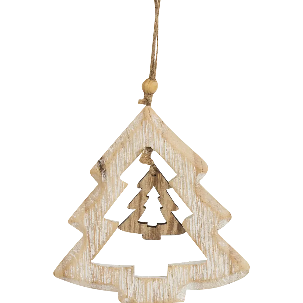 Украшение ёлочное «Ёлочка», 11 см, дерево Santreyd STLM-2046148 - Вид №1