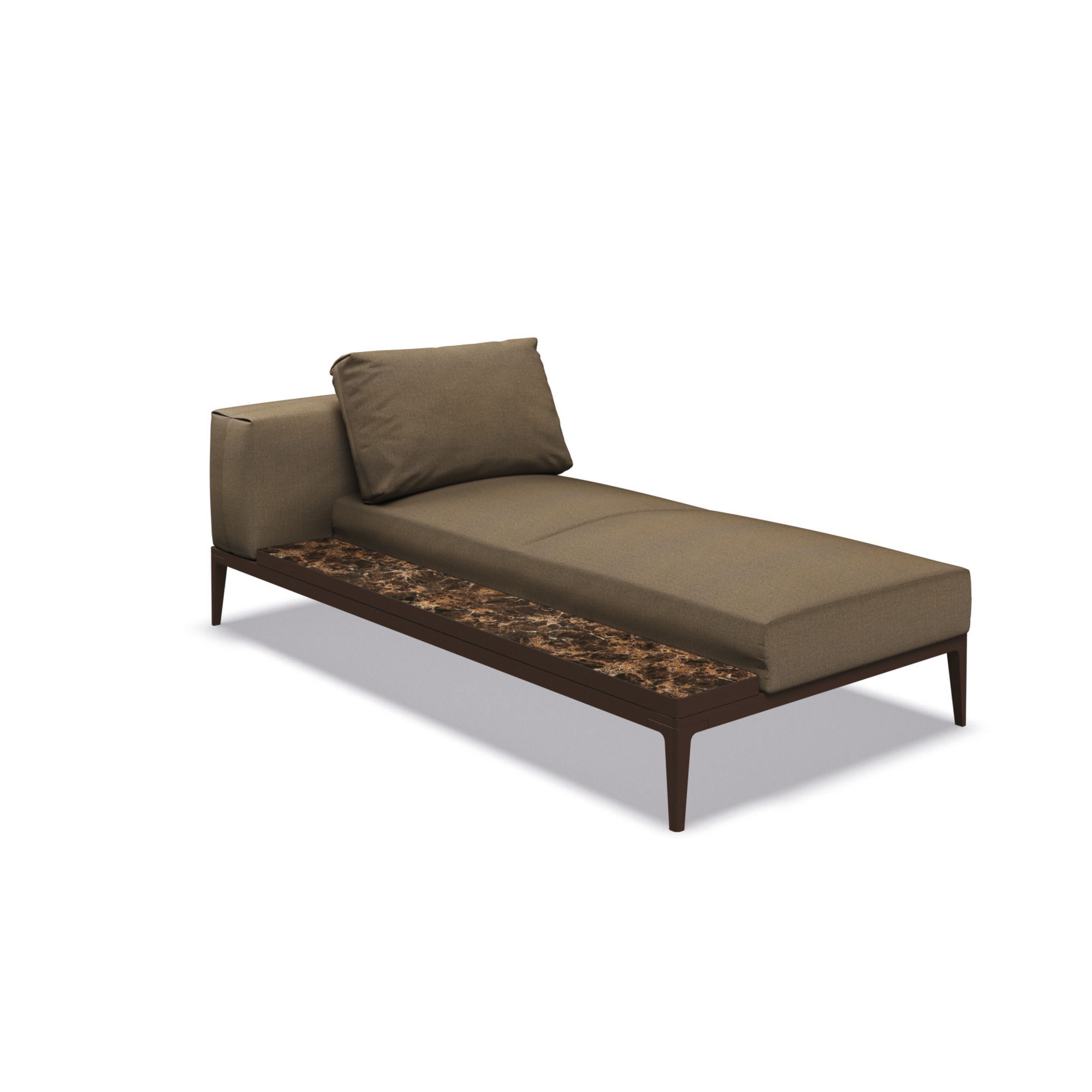 Тканевый угловой модульный садовый диван Gloster сетка ARCH-00114712 - Вид №63