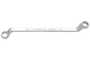 17840236 Накидной ключ с изгибом 75 градусов 11x12 мм 3838909005157 Unior