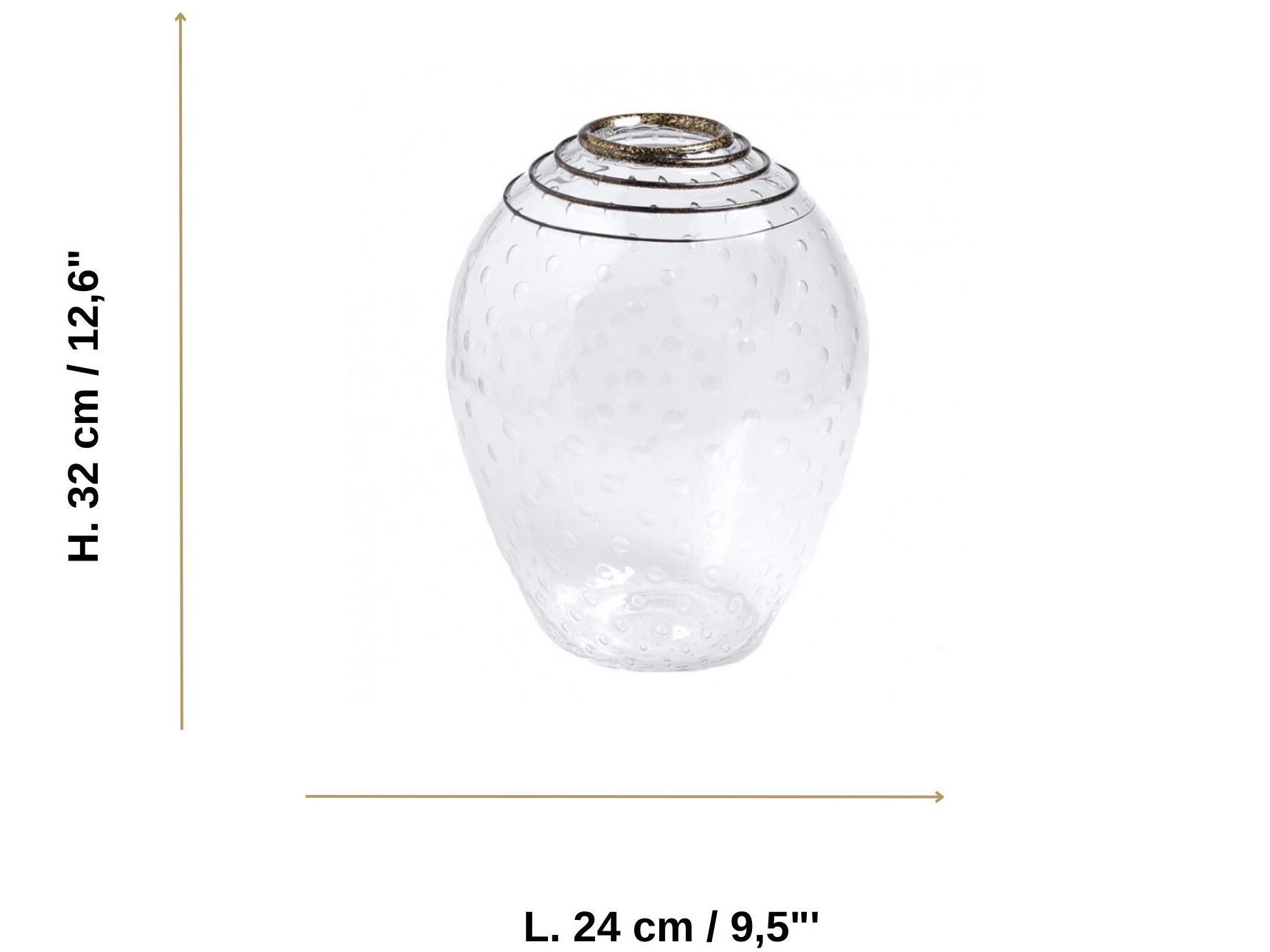 ВАЗа ручной работы из муранского стекла YourMurano Classic vases ARCH-00003011 - Вид №4