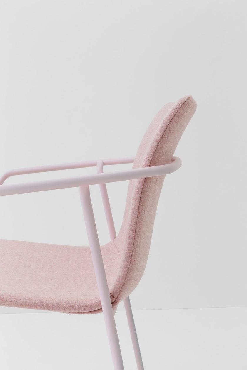 Billiani Кресло из ткани с подлокотниками Sey 690 - Вид №5