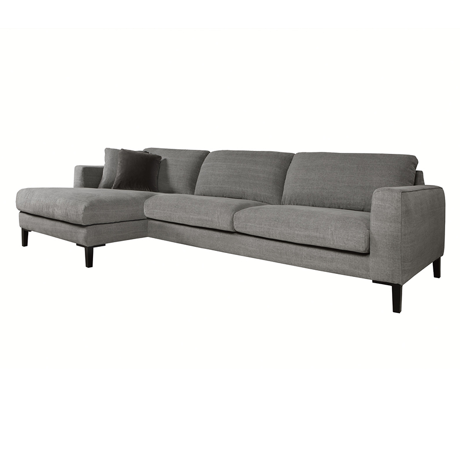 Диван угловой Malin, левосторонний, серый Sits S1396 - Вид №8
