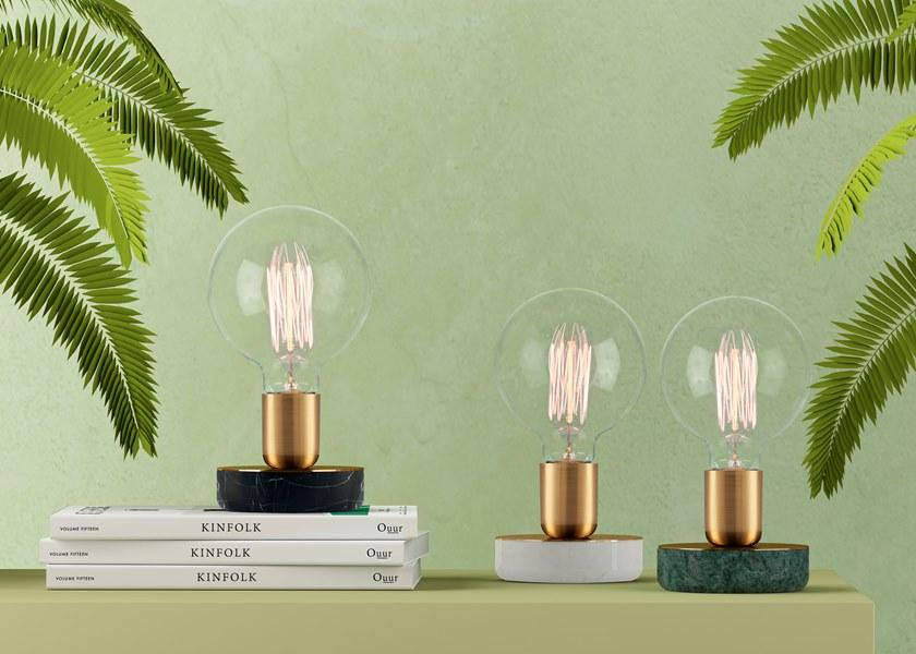 KAISHI Настольная лампа из мрамора Candle Ks6313t - Вид №9