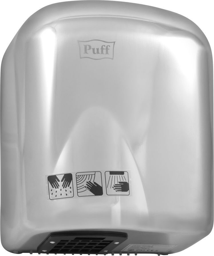 1401.322 Сушилка для рук антивандальная тихая 8826 PUFF  - Вид №1