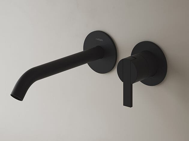 2 отверстия однорычажный настенный смеситель для раковины Inbani CODE CD019 ARCH-00117132