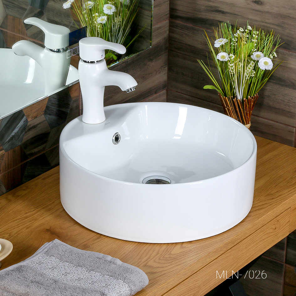 Накладная раковина melana mln-7026 7026-805